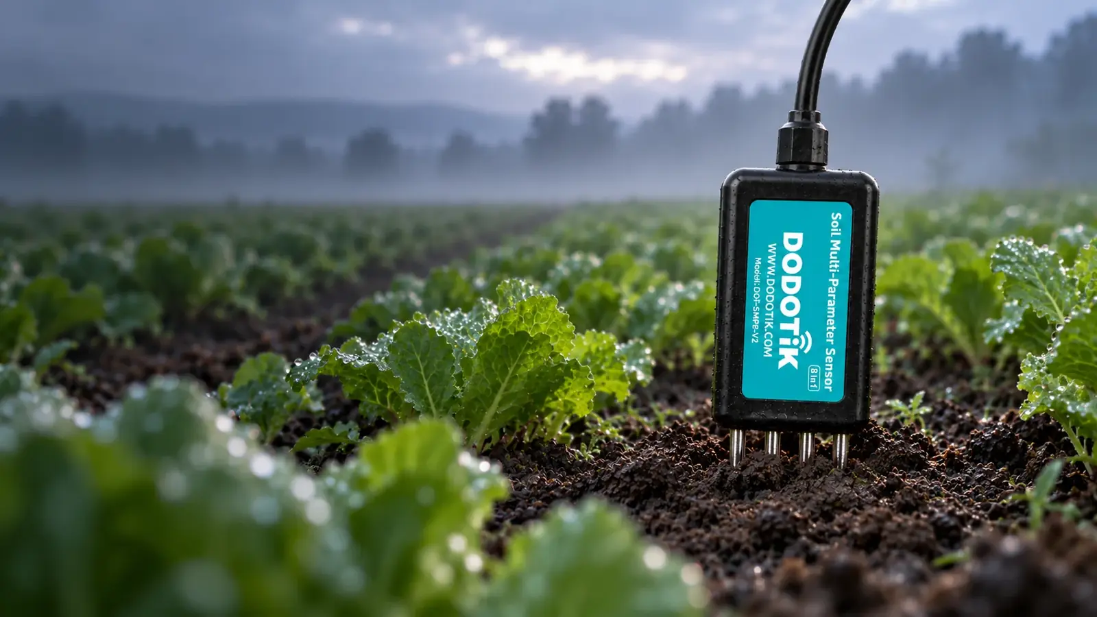 Eight Soil Parameters, One Probe