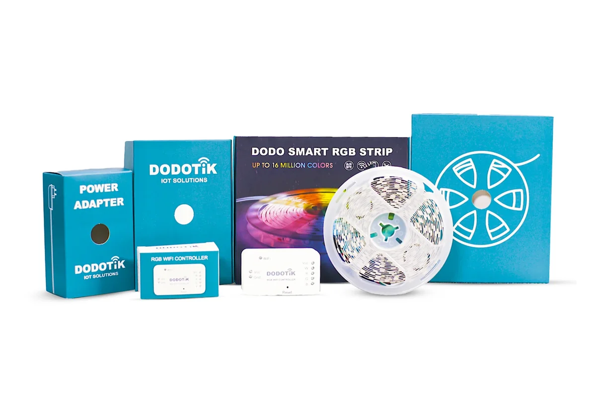 DODO Smart RGB Strip — WiFi RGB LED strip with 16 million colors